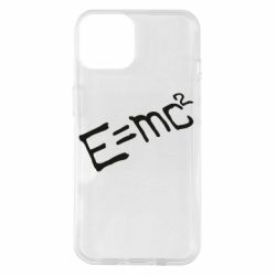 Чехол для iPhone 14 E=mc2 - PrintSalon