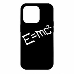 Чехол для iPhone 14 Pro E=mc2 - PrintSalon
