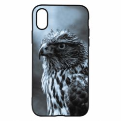 Чехол для iPhone X/Xs Eagle and fog - PrintSalon