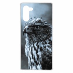 Чохол для Samsung Note 10 Eagle and fog-PrintSalon Чохол для Samsung Note 10 Eagle and fog