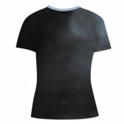 Женская футболка 3D Eagle and fog - PrintSalon