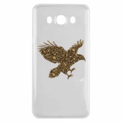 Чехол для Samsung J7 2016 Eagle feather - PrintSalon