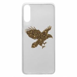Чехол для Samsung A70 Eagle feather - PrintSalon