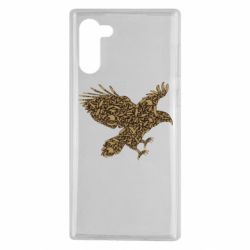 Чехол для Samsung Note 10 Eagle feather - PrintSalon