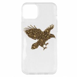 Чехол для iPhone 14 Plus Eagle feather - PrintSalon