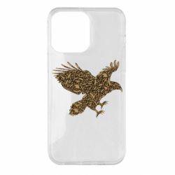 Чехол для iPhone 14 Pro Max Eagle feather - PrintSalon