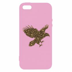 Чехол для iPhone5/5S/SE Eagle feather - PrintSalon