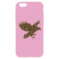 Чехол для iPhone 6 Plus/6S Plus Eagle feather - PrintSalon