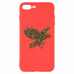 Чехол для iPhone 7 Plus Eagle feather - PrintSalon