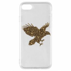 Чехол для iPhone SE 2022 Eagle feather - PrintSalon