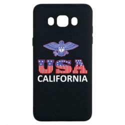 Чехол для Samsung J7 2016 Eagle USA - PrintSalon