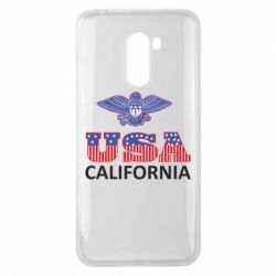 Чехол для Xiaomi Pocophone F1 Eagle USA - PrintSalon