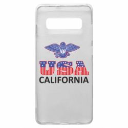 Чехол для Samsung S10+ Eagle USA - PrintSalon