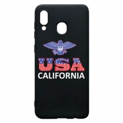 Чехол для Samsung A20 Eagle USA - PrintSalon