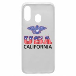 Чехол для Samsung A40 Eagle USA - PrintSalon