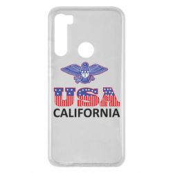 Чехол для Xiaomi Redmi Note 8 Eagle USA - PrintSalon