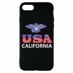 Чехол для iPhone SE 2020 Eagle USA - PrintSalon