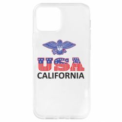 Чехол для iPhone 12 Eagle USA - PrintSalon