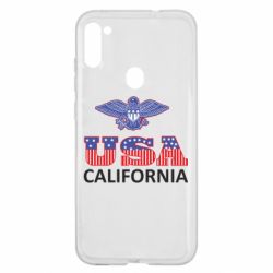Чехол для Samsung A11/M11 Eagle USA - PrintSalon