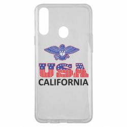 Чехол для Samsung A20s Eagle USA - PrintSalon