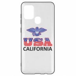 Чехол для Samsung A21s Eagle USA - PrintSalon