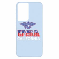 Чехол для Samsung S21 Eagle USA - PrintSalon
