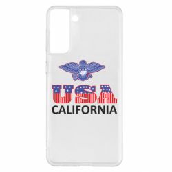 Чехол для Samsung S21+ Eagle USA - PrintSalon