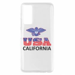 Чехол для Huawei P Smart 2021 Eagle USA - PrintSalon