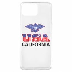 Чехол для Oppo A73 Eagle USA - PrintSalon