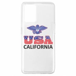 Чехол для Oppo A74 4G Eagle USA - PrintSalon