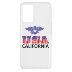 Чехол для Oppo Reno 5 4G Eagle USA - PrintSalon