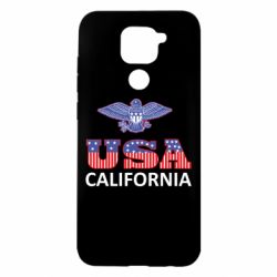 Чехол для Xiaomi Redmi Note 9/Redmi 10X Eagle USA - PrintSalon