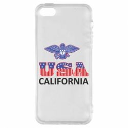 Чехол для iPhone5/5S/SE Eagle USA - PrintSalon