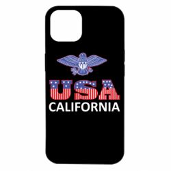 Чехол для iPhone 14 Eagle USA - PrintSalon