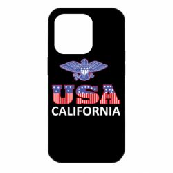 Чехол для iPhone 14 Pro Eagle USA - PrintSalon