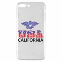 Чехол для iPhone 7 Plus Eagle USA - PrintSalon