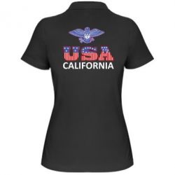 Женское поло Eagle USA - PrintSalon