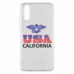Чехол для Huawei P20 Eagle USA - PrintSalon