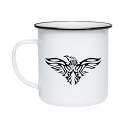 Кружка емальована Eagle - PrintSalon