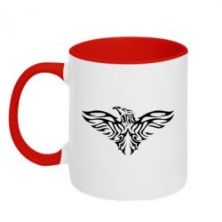 Чашка двокольорова Eagle - PrintSalon