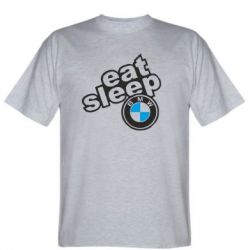 Мужская футболка Stedman Eat, sleep, BMW - PrintSalon