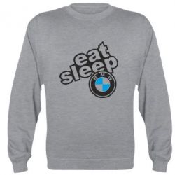 Cвитшот Eat, sleep, BMW - PrintSalon