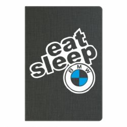 Блокнот с принто Eat, sleep, BMW - PrintSalon