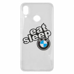 Чохол для Huawei P Smart Plus 2018 Eat, sleep, BMW