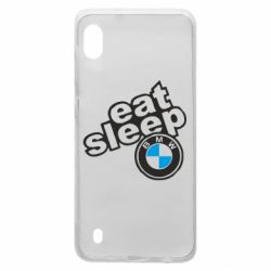 Чехол для Samsung A10 Eat, sleep, BMW - PrintSalon
