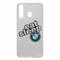 Чехол для Samsung A60 Eat, sleep, BMW - PrintSalon