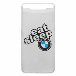 Чехол для Samsung A80 Eat, sleep, BMW - PrintSalon