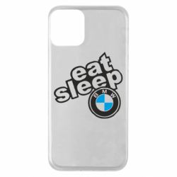 Чехол для iPhone 11 Eat, sleep, BMW - PrintSalon
