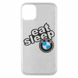 Чехол для iPhone 11 Pro Eat, sleep, BMW - PrintSalon