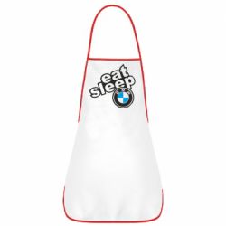 Фартук Eat, sleep, BMW - PrintSalon